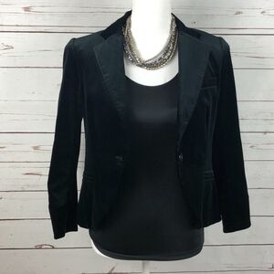 Theory Black Single Button Blazer 6